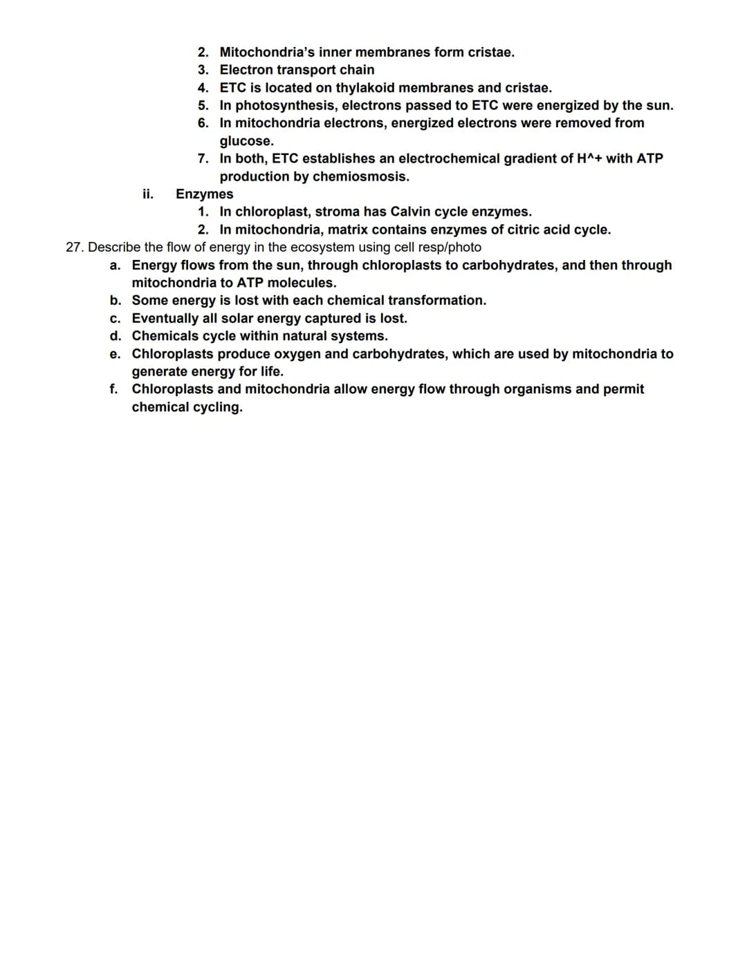 BIOL 1406 CH 8 Cellular Respiration Outline
Quick Outline
8.1 Overview of Cellular Respiration
8.2 Outside the Mitochondria: Glycolysis
8.3 