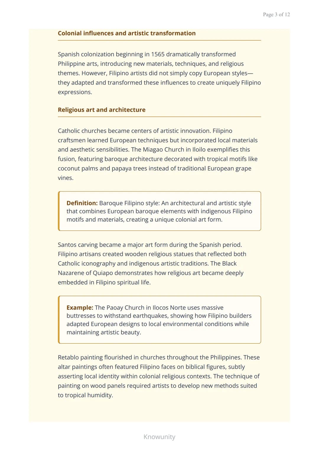 Philippine Culture and Identity: Traditional and Contemporary Arts
Exploring Filipino artistic heritage from ancient
traditions to modern fo
