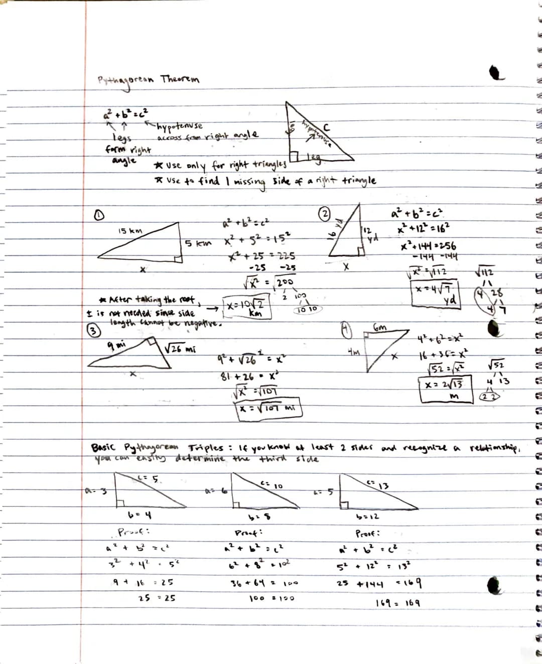 <h2 id="pythagoreantheoremdefinitionandexamples">Pythagorean Theorem Definition and Examples</h2>
<p>The Pythagorean theorem states that in 
