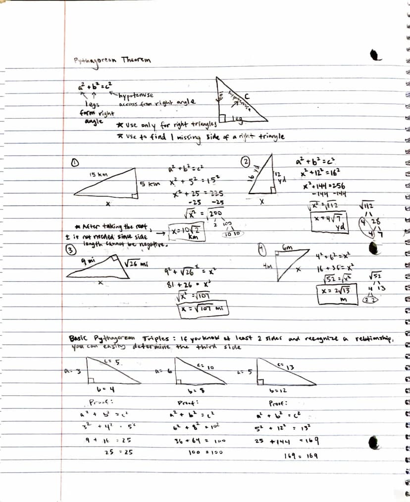 <h2 id="pythagoreantheoremdefinitionandexamples">Pythagorean Theorem Definition and Examples</h2>
<p>The Pythagorean theorem states that in 