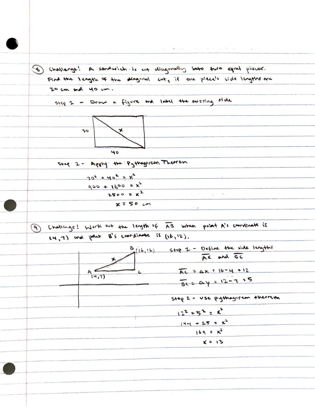 <h2 id="pythagoreantheoremdefinitionandexamples">Pythagorean Theorem Definition and Examples</h2>
<p>The Pythagorean theorem states that in 
