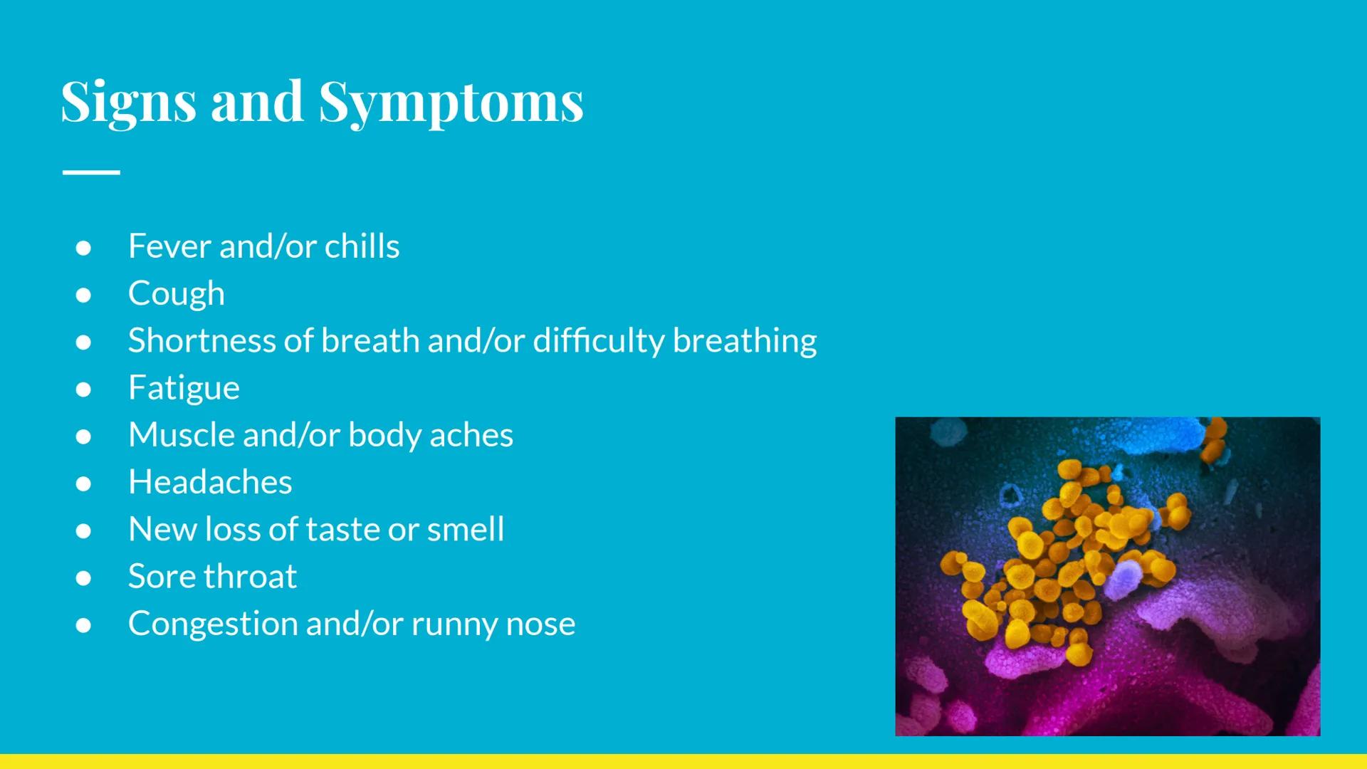 # COVID-19

Kai Davison # Overview

- COVID-19 is a type of flu that was originally
discovered in China in 2019.
- The term coronavirus is a