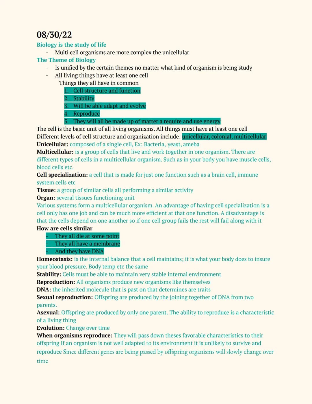 Dayspring Academy - Early College
EOC Prep
Teacher: Ms. Gates
Email: Emma Kanner@dayspringacademy.org
9TH GRADE
BIOLOGY
Notes
What is Scienc