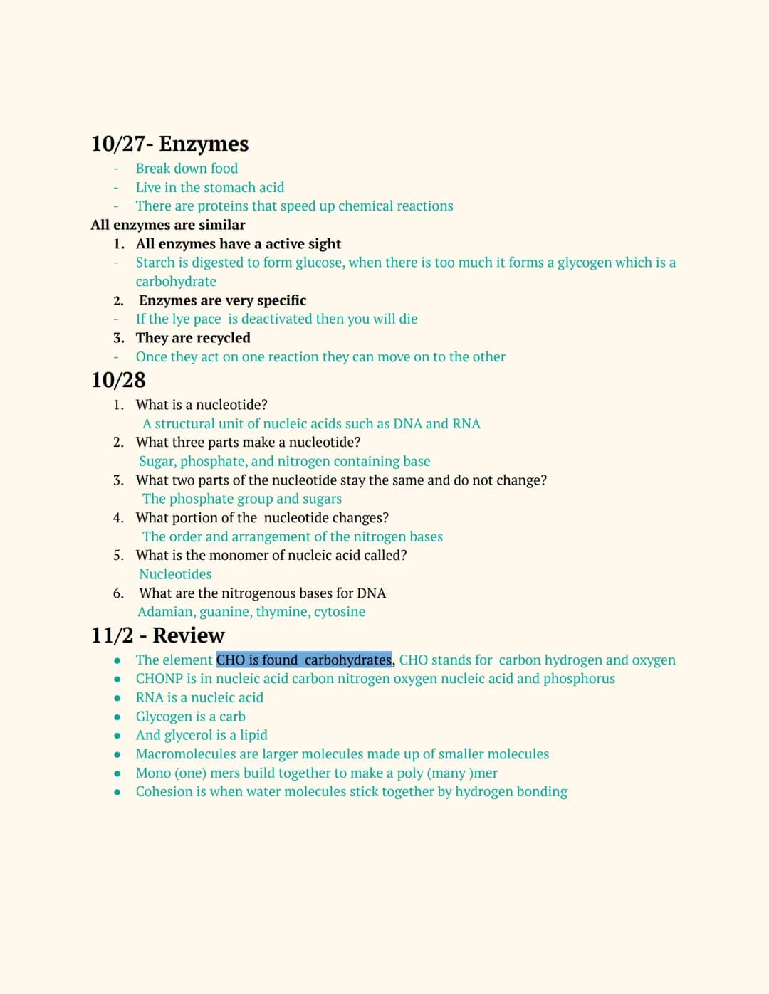 Dayspring Academy - Early College
EOC Prep
Teacher: Ms. Gates
Email: Emma Kanner@dayspringacademy.org
9TH GRADE
BIOLOGY
Notes
What is Scienc