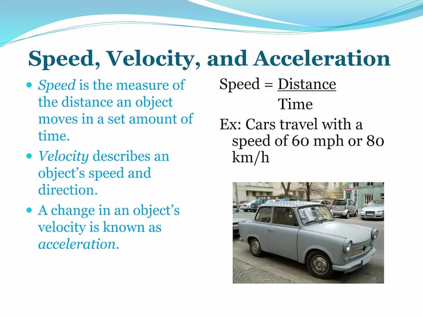Newton's First
Law of Motion 1st Law of Motion
(Law of Inertia)
An object at rest will stay at
rest, and an object in motion
will stay in mo