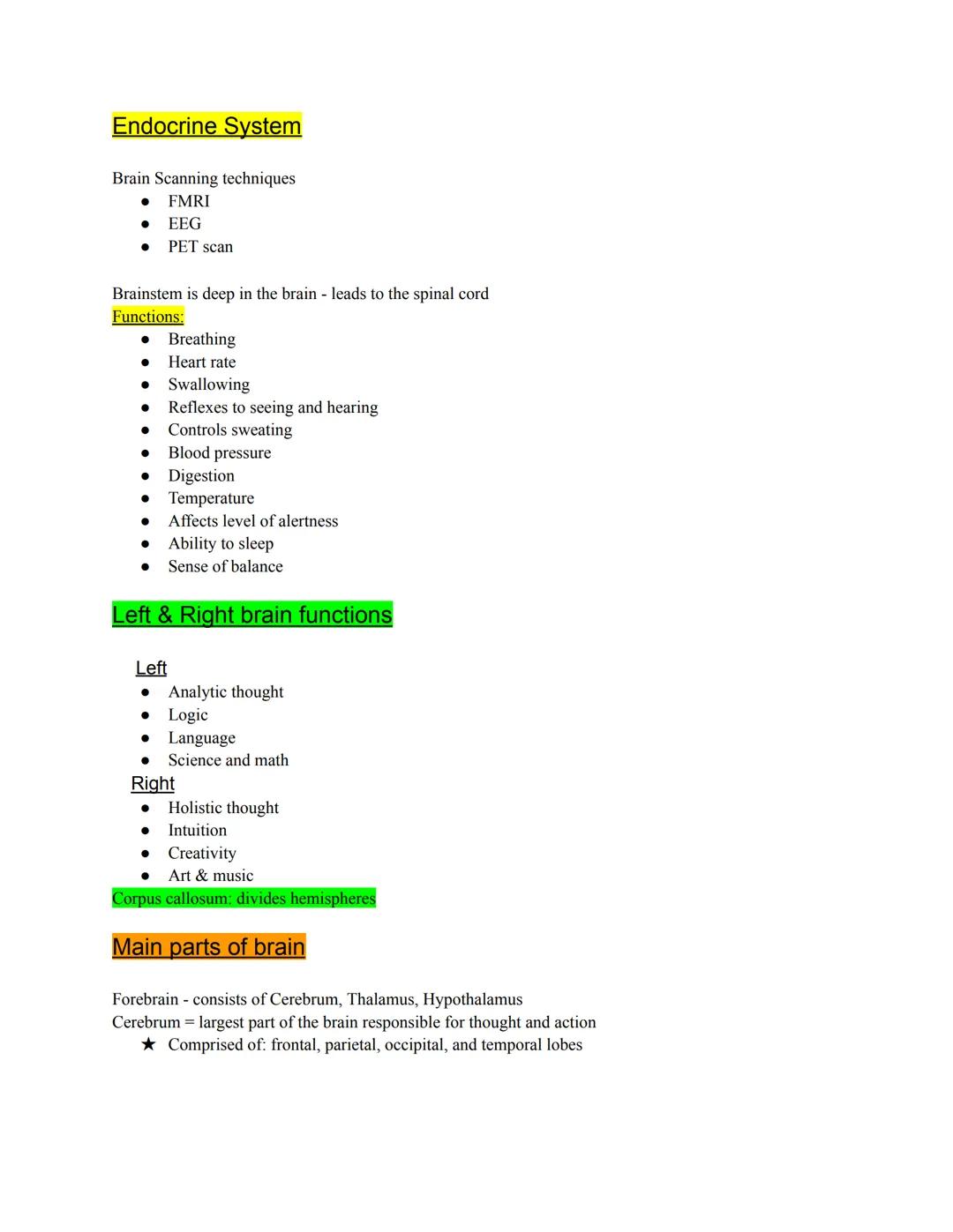 Brains
Nerve cells = Neurons
When neurons are active they do two things:
Generate electrical pulses
Release chemical secretions
●
Neurons pa