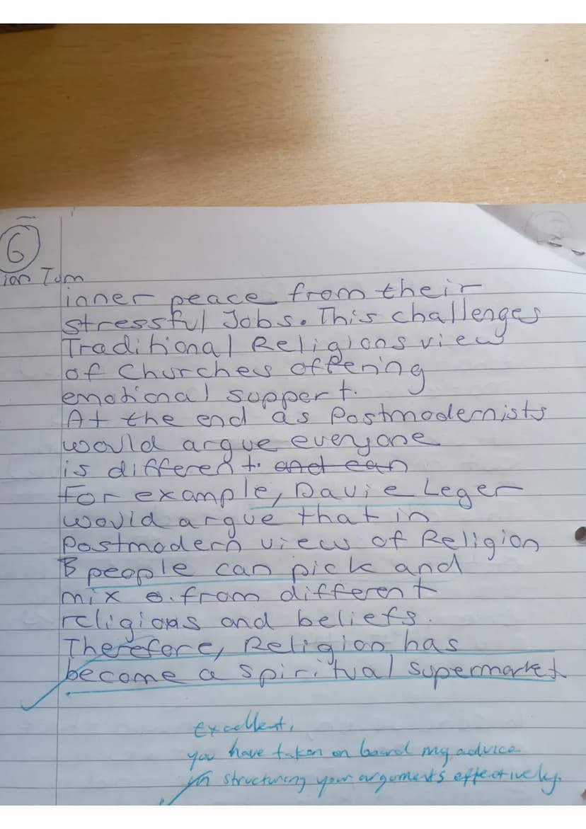 31³4/11/2083
Evaluate sociological views on the
relationship between religion and
social change.
Lilian Tum
There has been several debates i