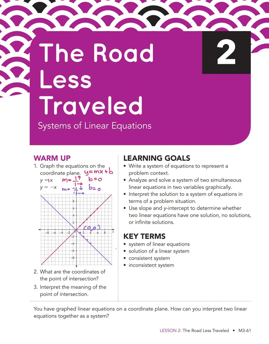 System of Linear Equations