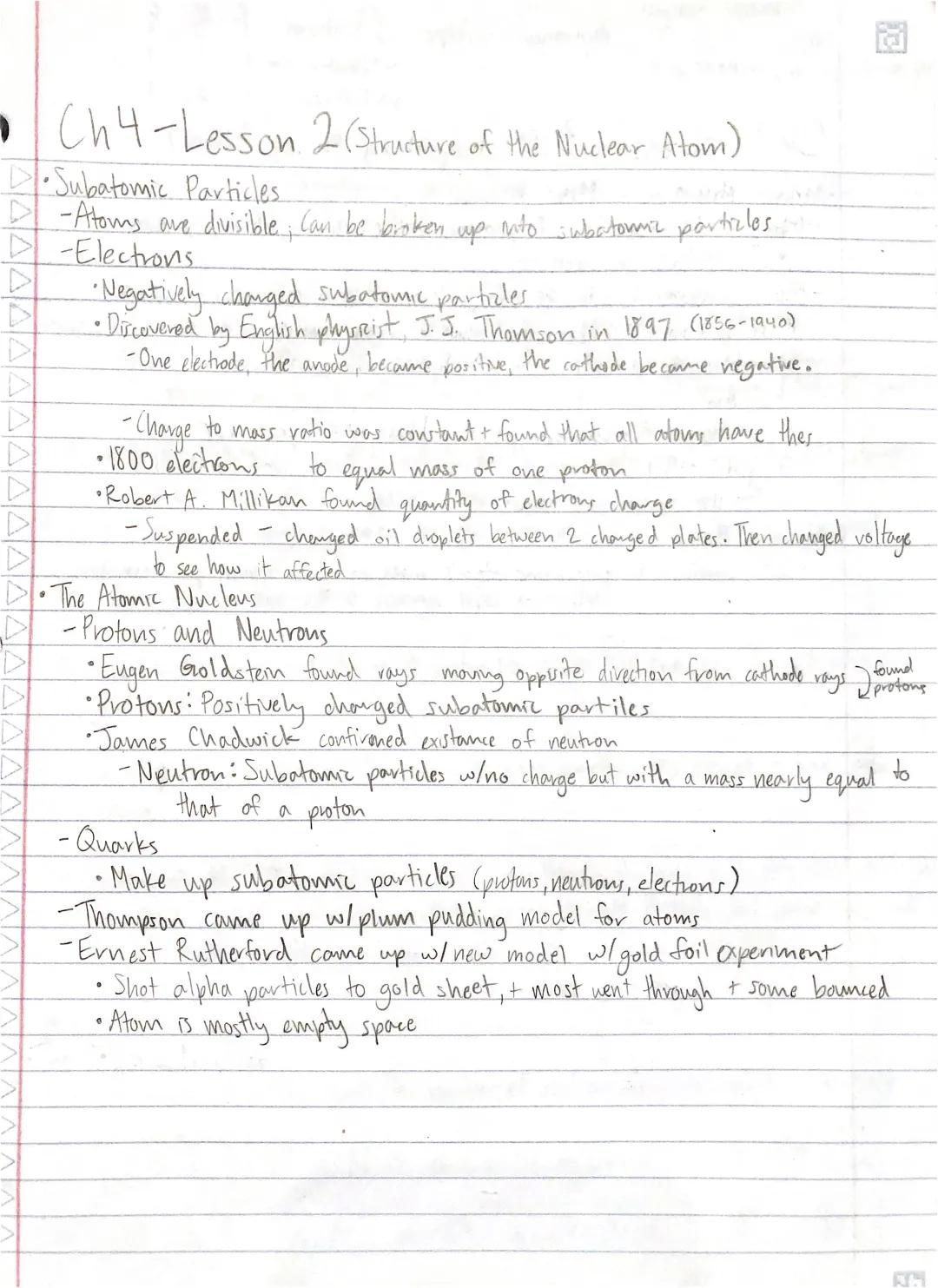 Structure of the Nuclear Atom