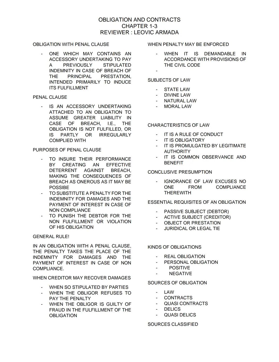LAW
- ANY RULE OF ACTION OR ANY
SYSTEM OF UNIFORMITY
DIVINE LAW
- LAW OF RELIGION AND FAITH WHICH
CONCERNS ITSELF WITH THE
CONCEPT OF SIN
NA