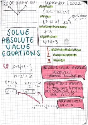 Know Solve Absolute Value Equations  thumbnail