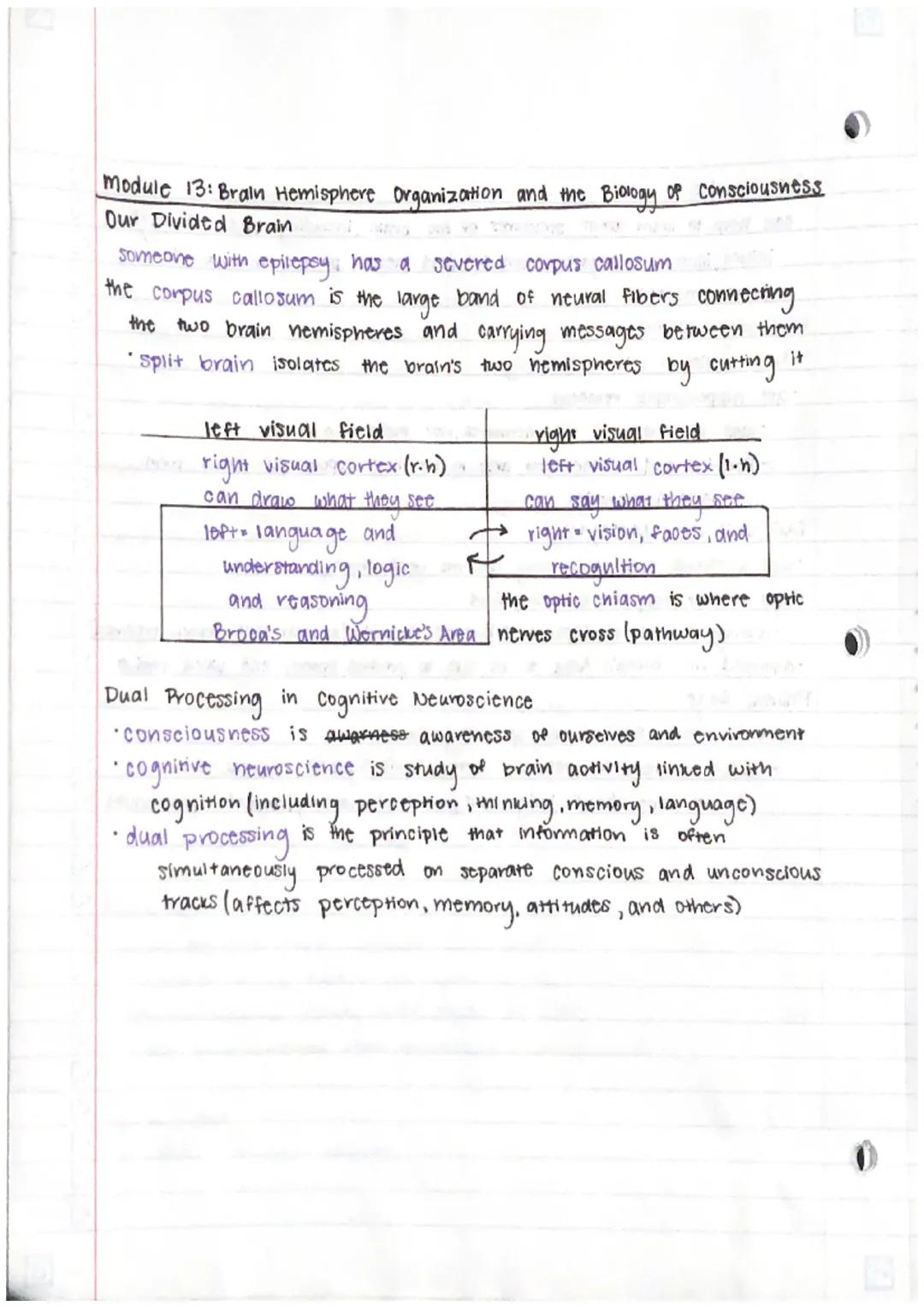 Unit 3 - Biological Bases of Behavior (U2)
Module 9:
: Biological Psychology and Neurotransmittion
Neural Communication
generate electricity