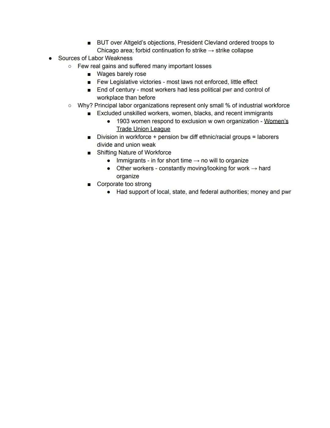Late 19th century - after civil war - tech developments
Sources of Industrial growth
● Most important tech development - iron and steel prod