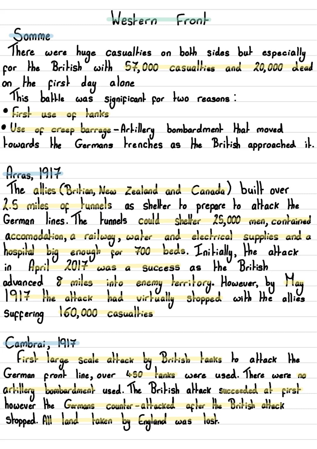 
<h2 id="timeline">Timeline</h2>
<p>October-November 1914<br />
The first battle of Ypres - the British stopped the Germans from capturing t