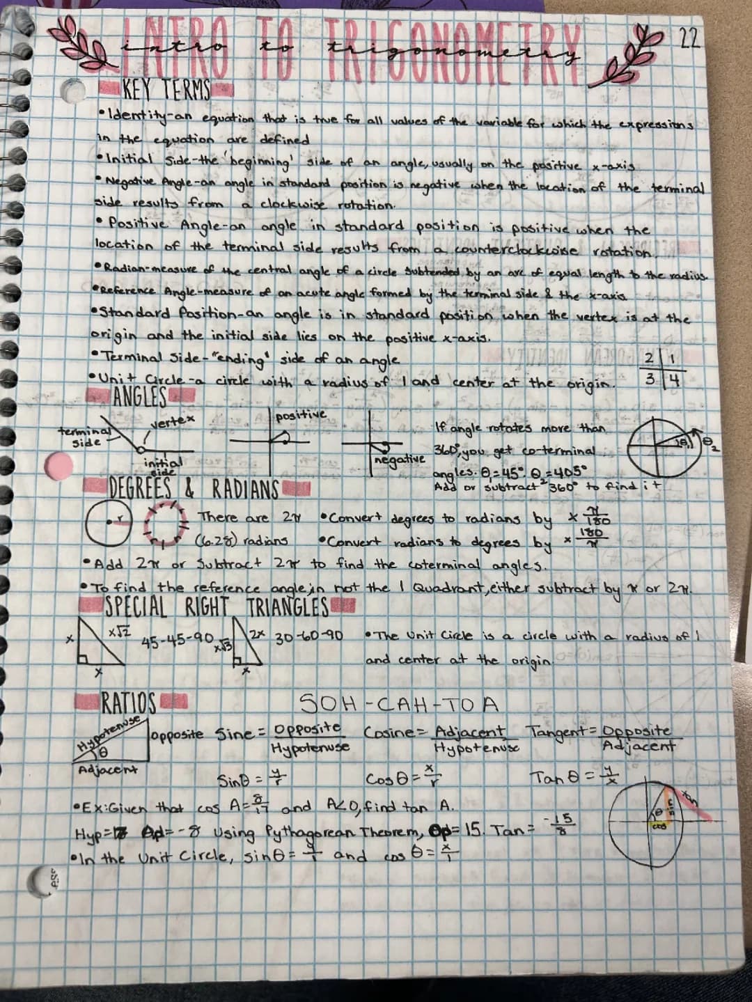 Fun with Trigonometry: Basics, Functions, and Cool Radian Tricks