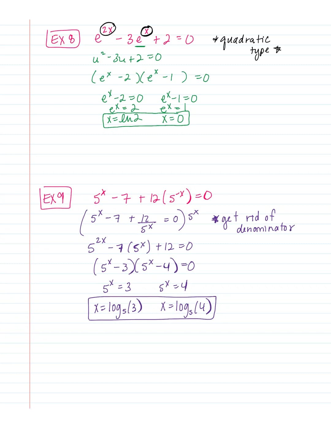 4.5 Notes Solving
Thursday, September 23, 2021
Notes 9/23
4.5: Solving Log + Exp. Equations
Strategies / Scenarios
Isolate
4
(5)
9:47 AM
log