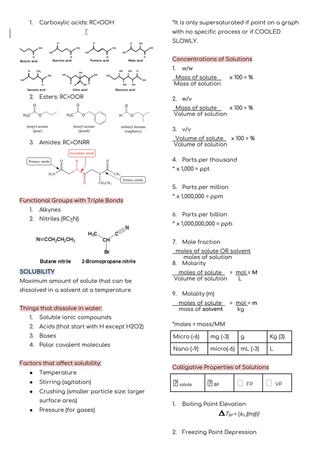 GENERAL CHEMISTRY 2
MIDTERMS REVIEWER
INTERMOLECULAR FORCES
Two Types of Forces:
1. Intramolecular - bonding forces within
the molecule, str