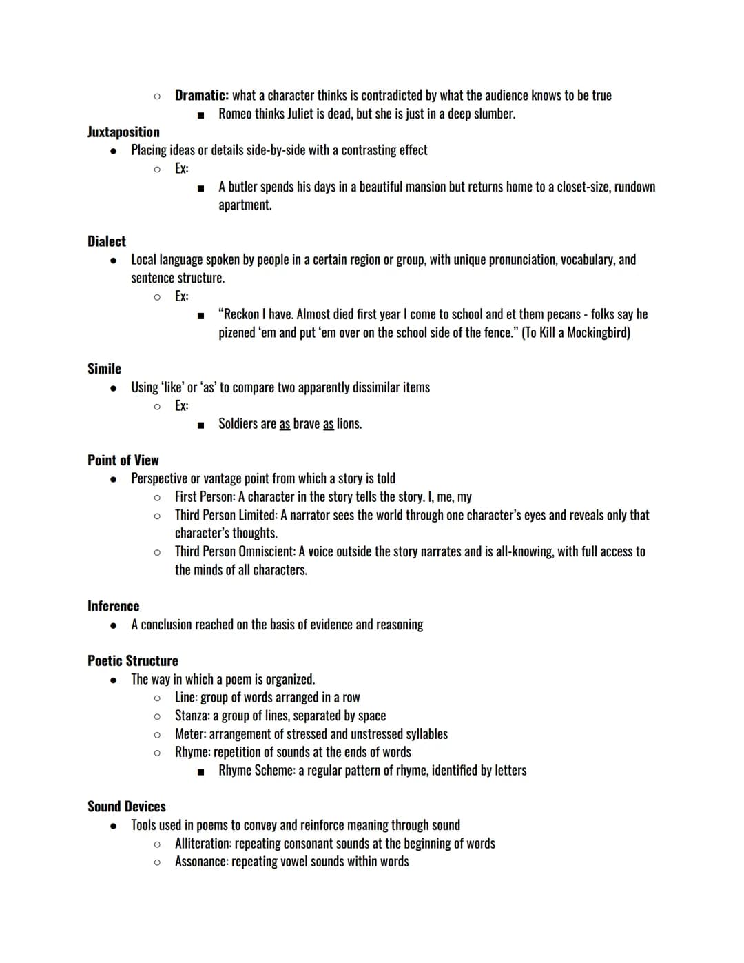 Bella Nesci
World Lit Notes
Literary Devices
9.16.20
Theme:
● central message or insight revealed through a literary work
Motif:
Example:
Th