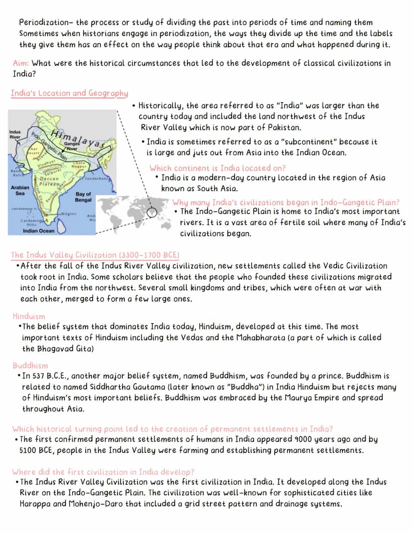 Classical Civilizations
Introduction to Classical Civilizations:
During this era, civilizations spread beyond river valleys. Some societies 