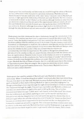 Know Macbeth Honesty exam question thumbnail