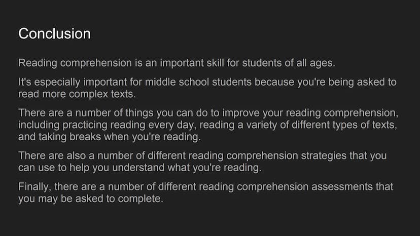 Reading comprehension
Introduction What is Reading Comprehension?
Reading comprehension is a complex skill that involves a number of differe