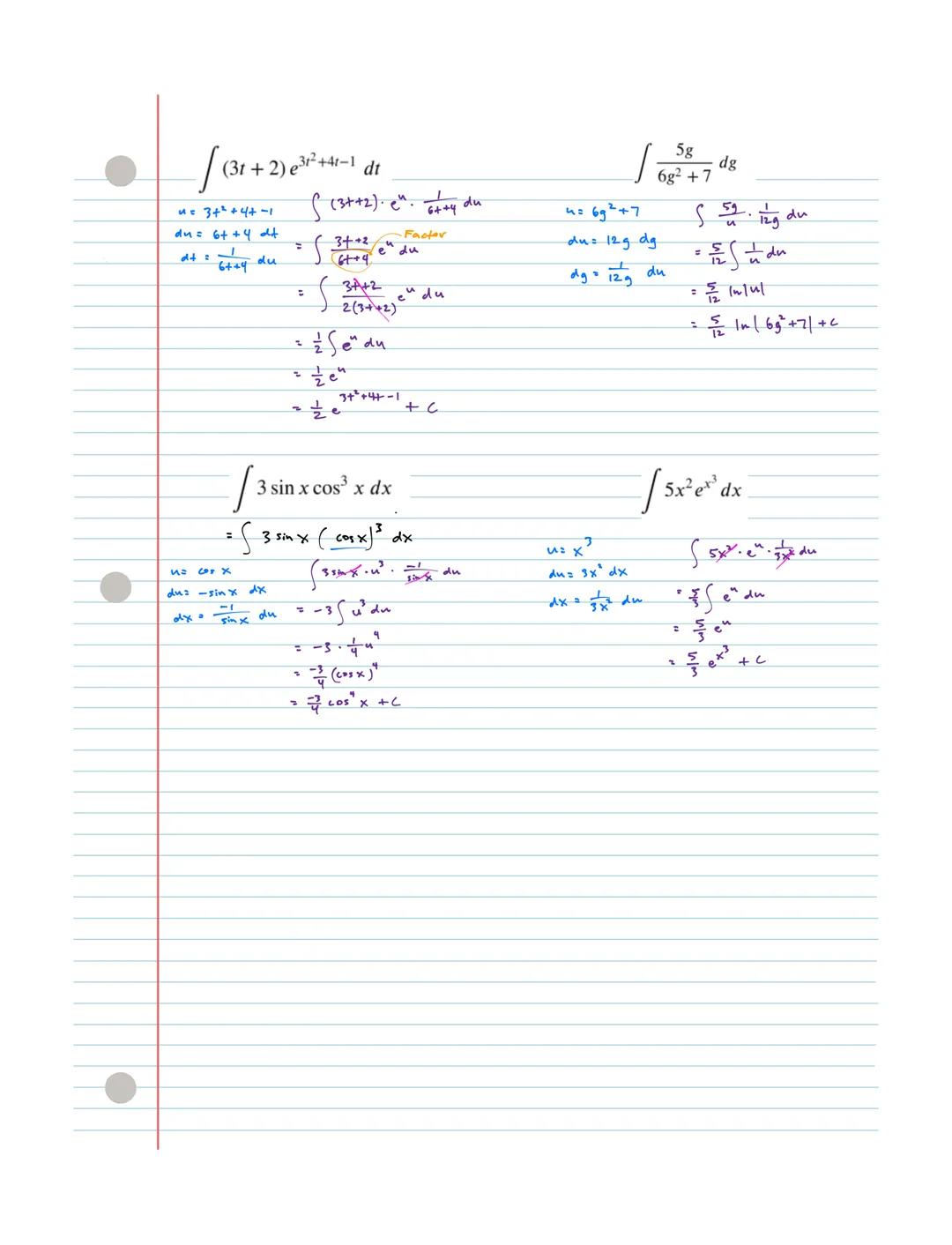 # Integration using U-Substitution
(Indefinite)

What is u-substitution?

U-sub is an integration method that reverses the chain rule

## Ti