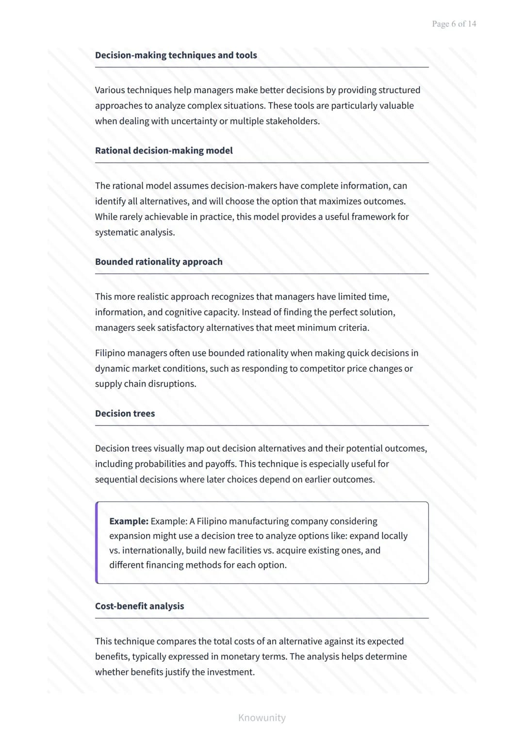 Decision-Making Process and Strategic Management Techniques
Master decision-making frameworks and strategic planning
methods
What You'll Lea