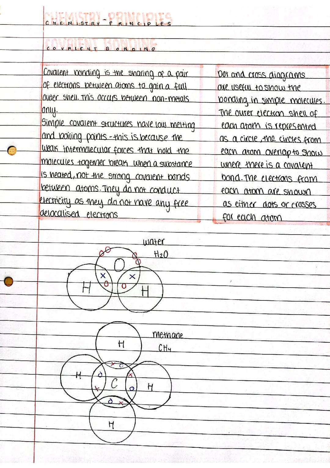 CHEMISTRY- covalent bonding 