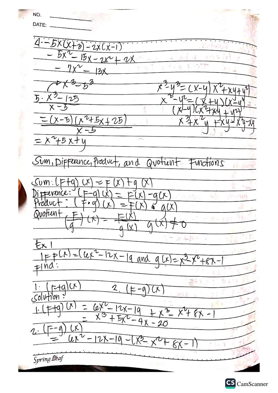 NO.
DATE:

General Mathematics

A. Funations and their graph

1. Introduction to Function
2. Rational Functions
3. Inverse, Exponential & lo