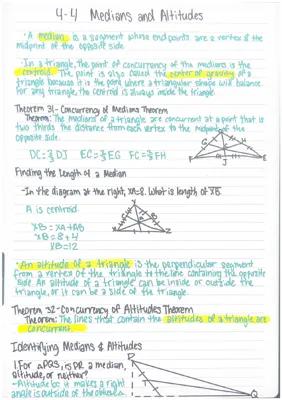 Know Medians and Altitudes  thumbnail