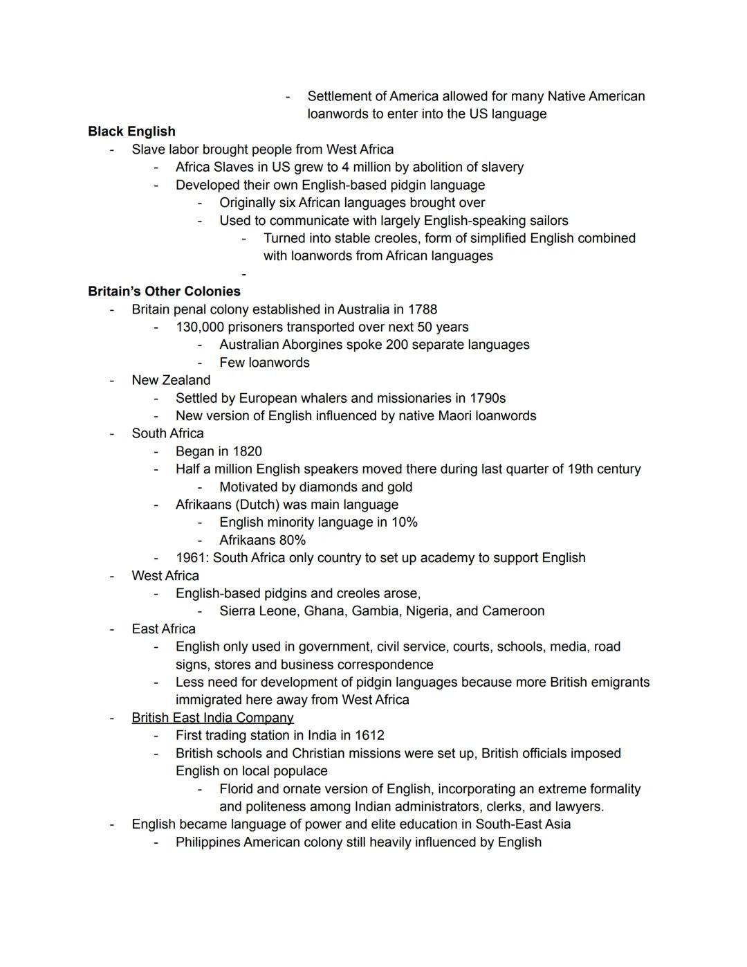 Late Modern English (18th Century - Present)

The Industrial and Scientific Revolution
- Main difference between Early Modern and Late Moder