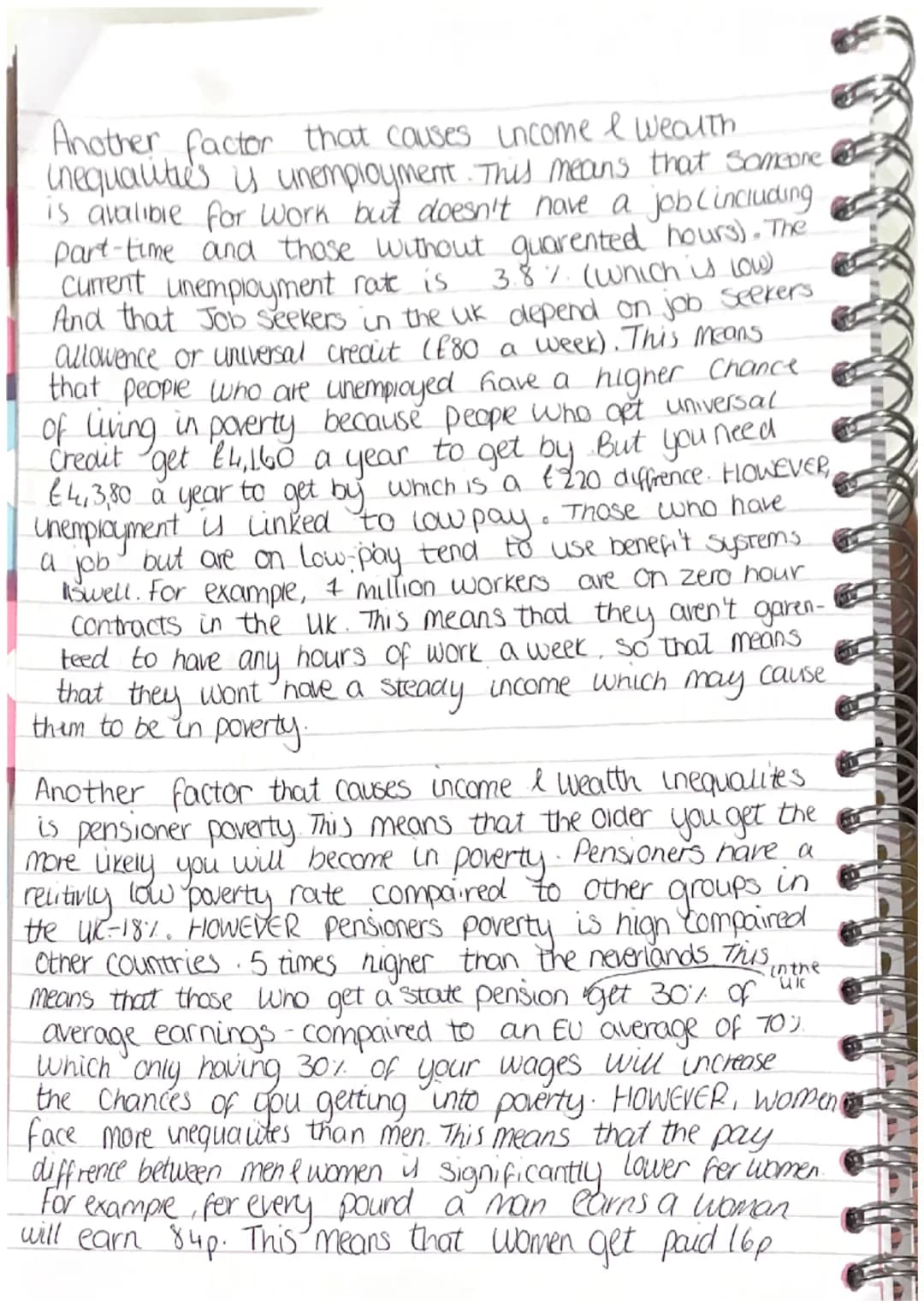 }
Essays
Social inequalities- (12 marks)
- Analyse causes of income I wealth inequaly
income and wealth inequalitives have many
Complex caus