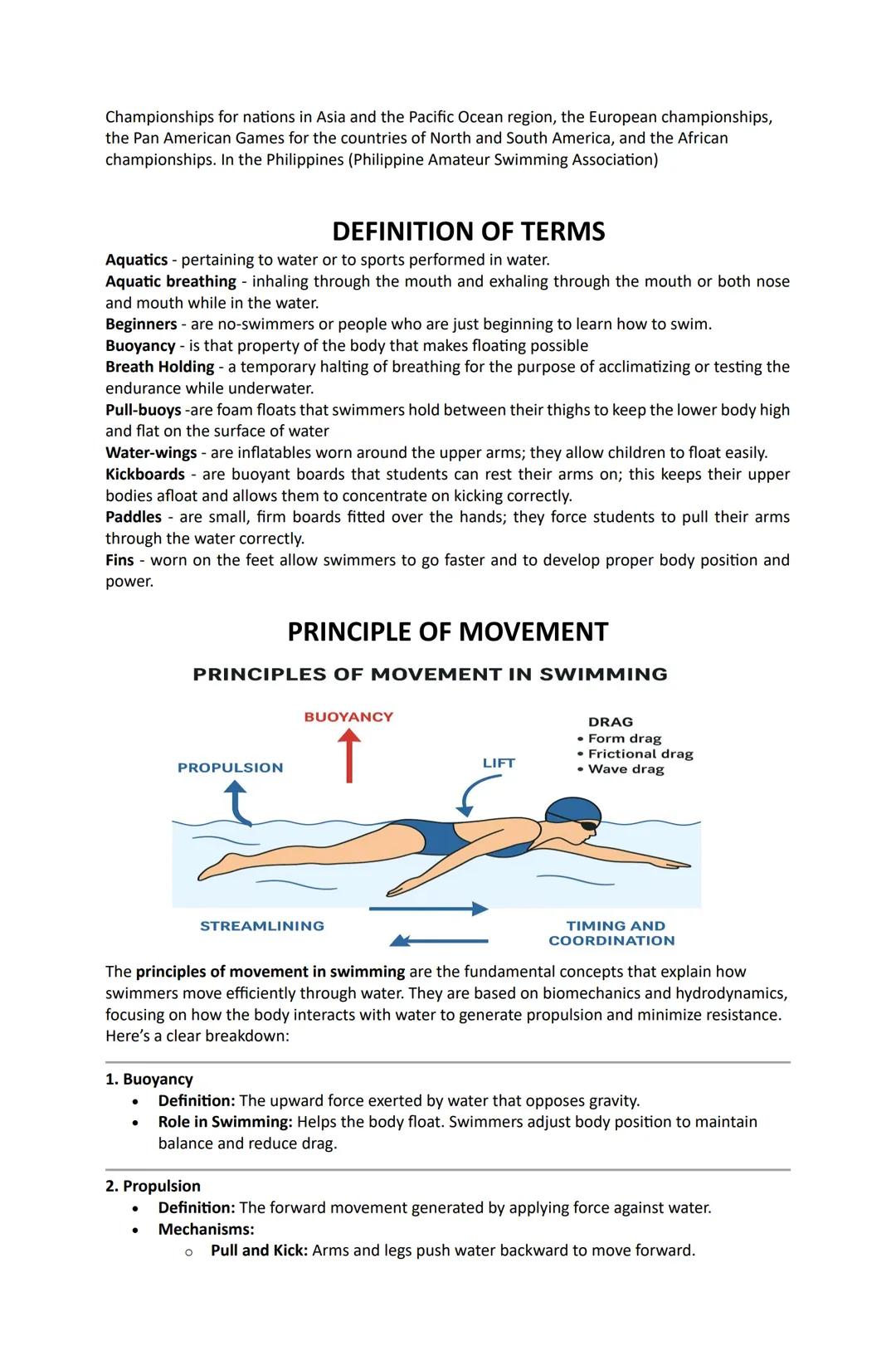 UNIVERSIDAD
DE ZAMBOANGA
SCHOOL OF
LIBERAL ARTS AND SCIENCES
MCMXLVIII
La Educacion es Libertad
2021
PATHFIT 3:
Aquatics
(Swimming) INTRODUC