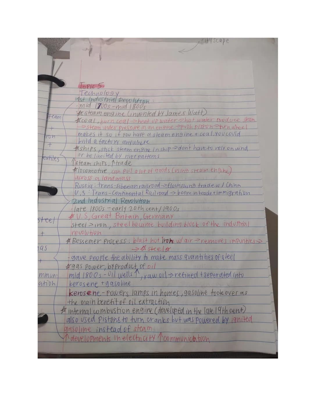 Amsco
1 Unit 5 Topic 1
•Enlightenment reason, intellectual movement
renaissance + scientific revolution.
natural laws
-secularism
- Francis 