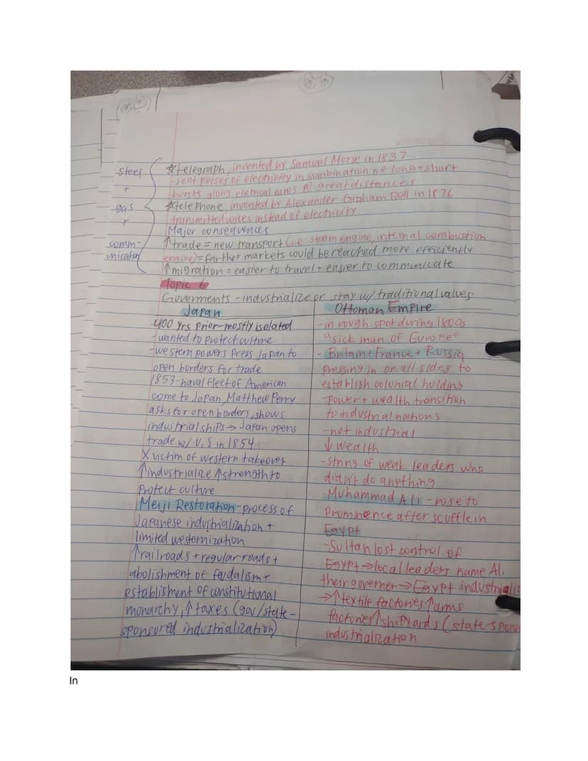 Amsco
1 Unit 5 Topic 1
•Enlightenment reason, intellectual movement
renaissance + scientific revolution.
natural laws
-secularism
- Francis 