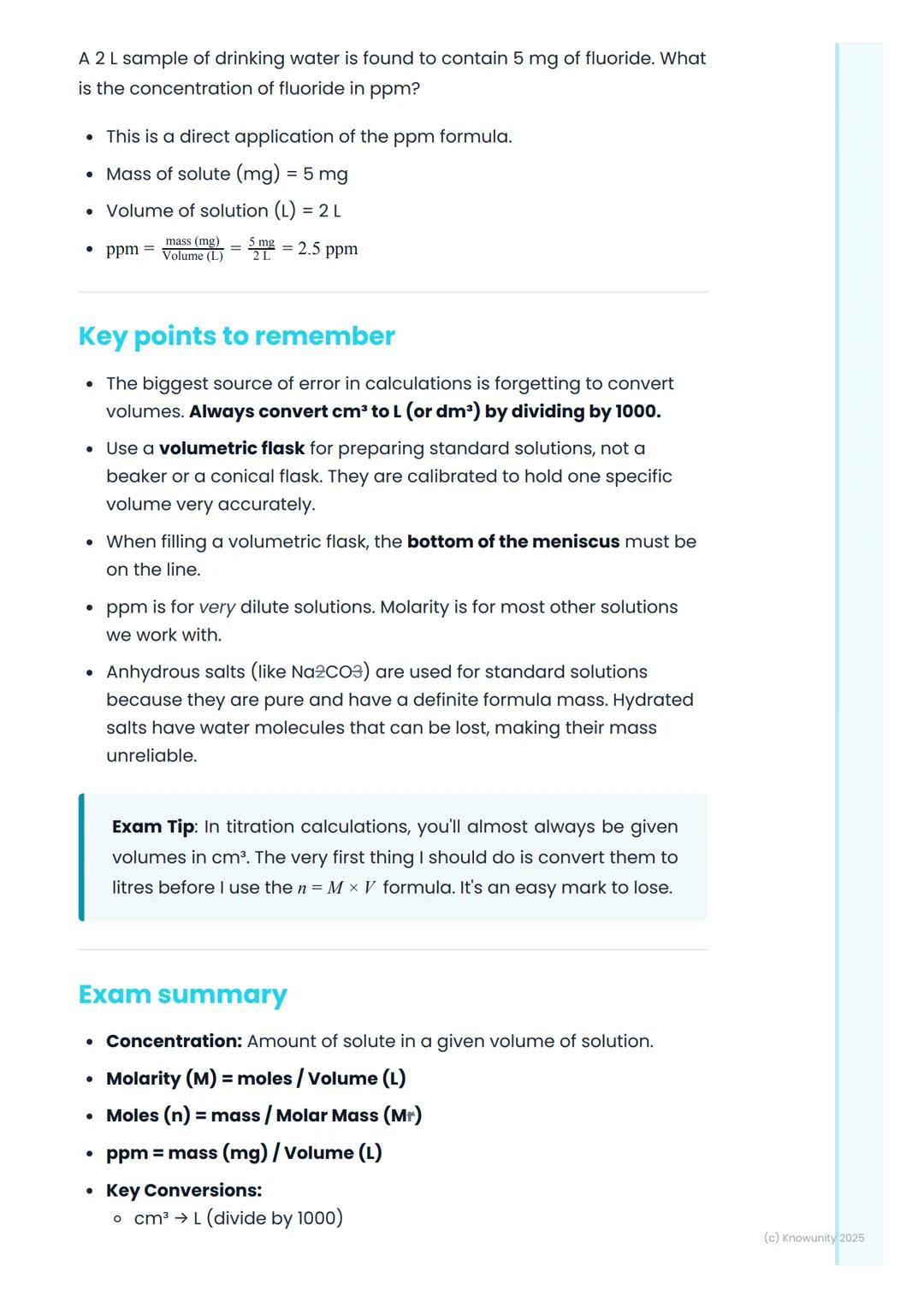 # Concentration of Solutions

## Introduction to concentration

Concentration is just a way of measuring how much 'stuff' (a solute) is
diss