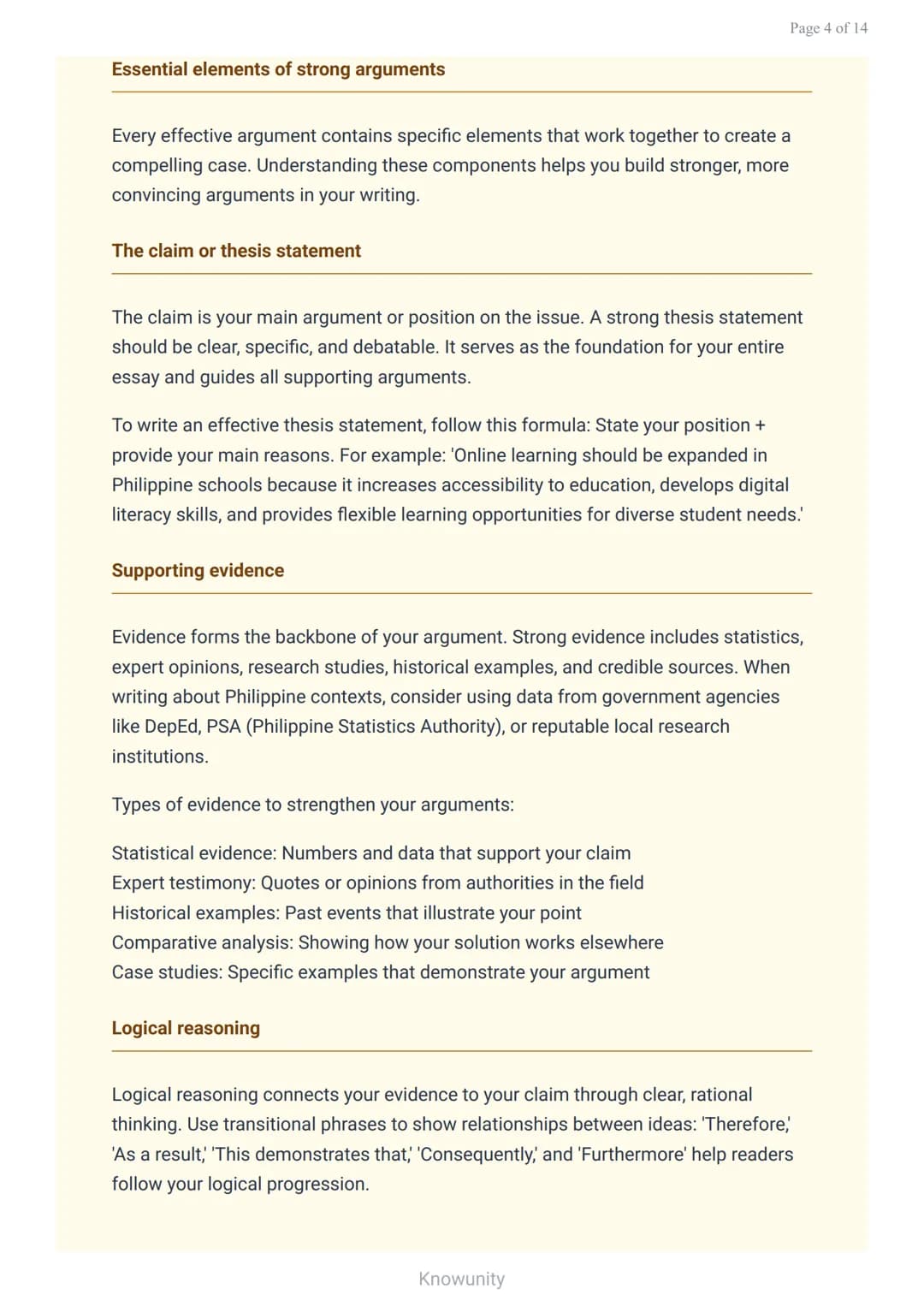 Argumentative and persuasive writing: Building strong arguments
Master techniques for writing compelling argumentative
essays
What you will 
