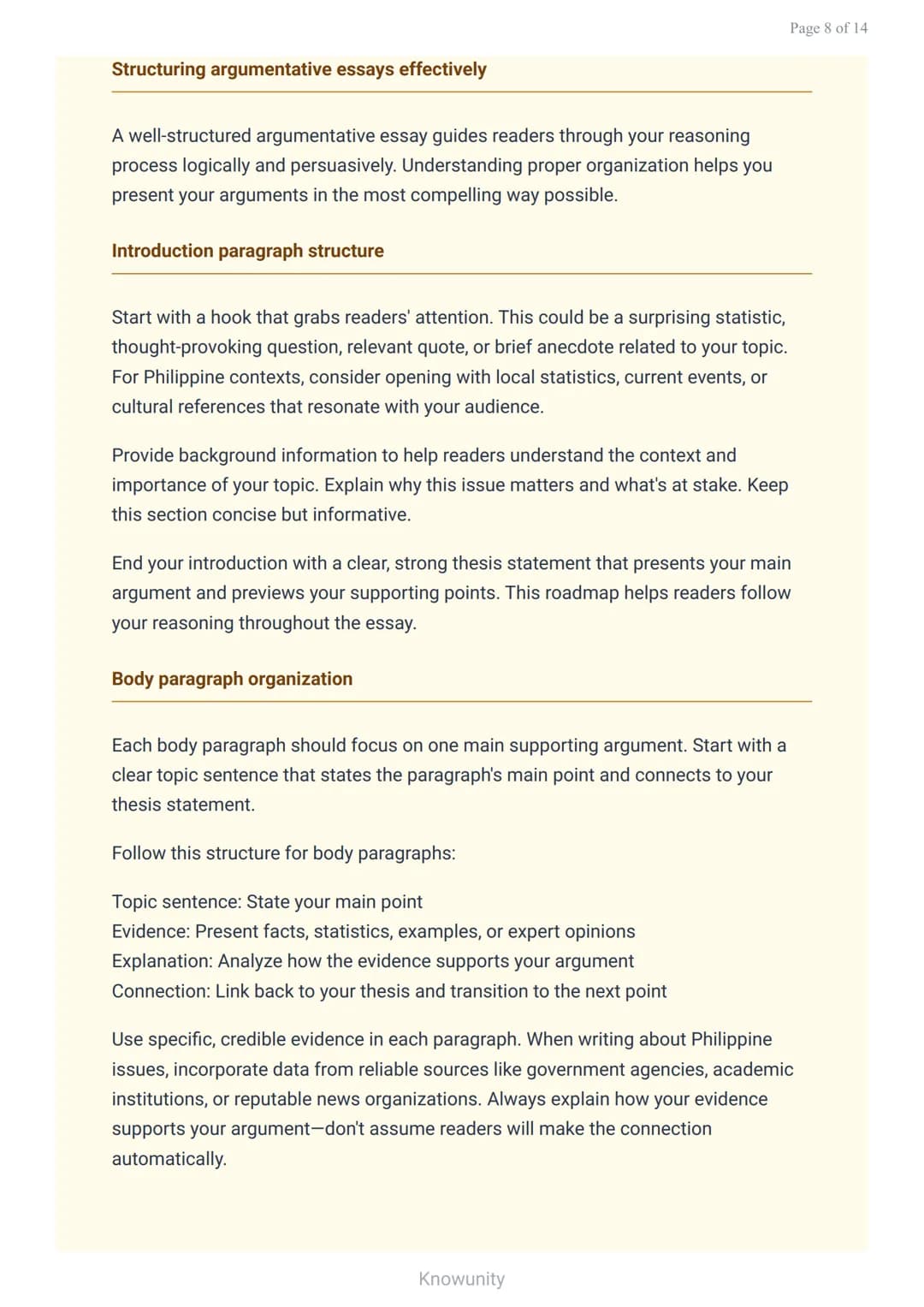 Argumentative and persuasive writing: Building strong arguments
Master techniques for writing compelling argumentative
essays
What you will 