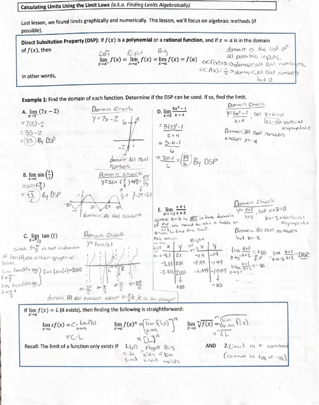 Mastering Limit Laws to Solve Limits Effectively