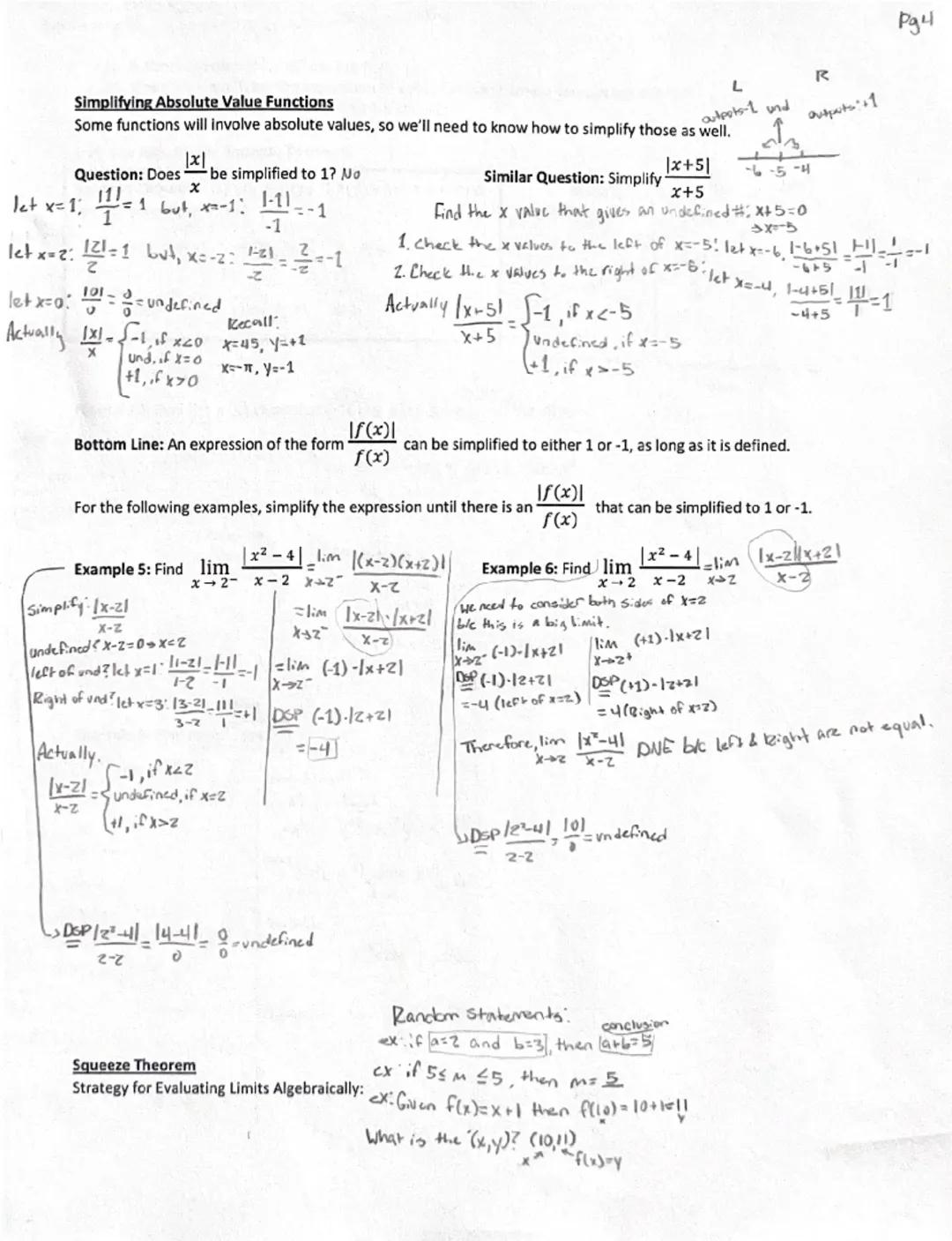 Calculating Limits Using the Limit Laws (a.k.a. Finding Limits Algebraically)
Last lesson, we found limits graphically and numerically. This