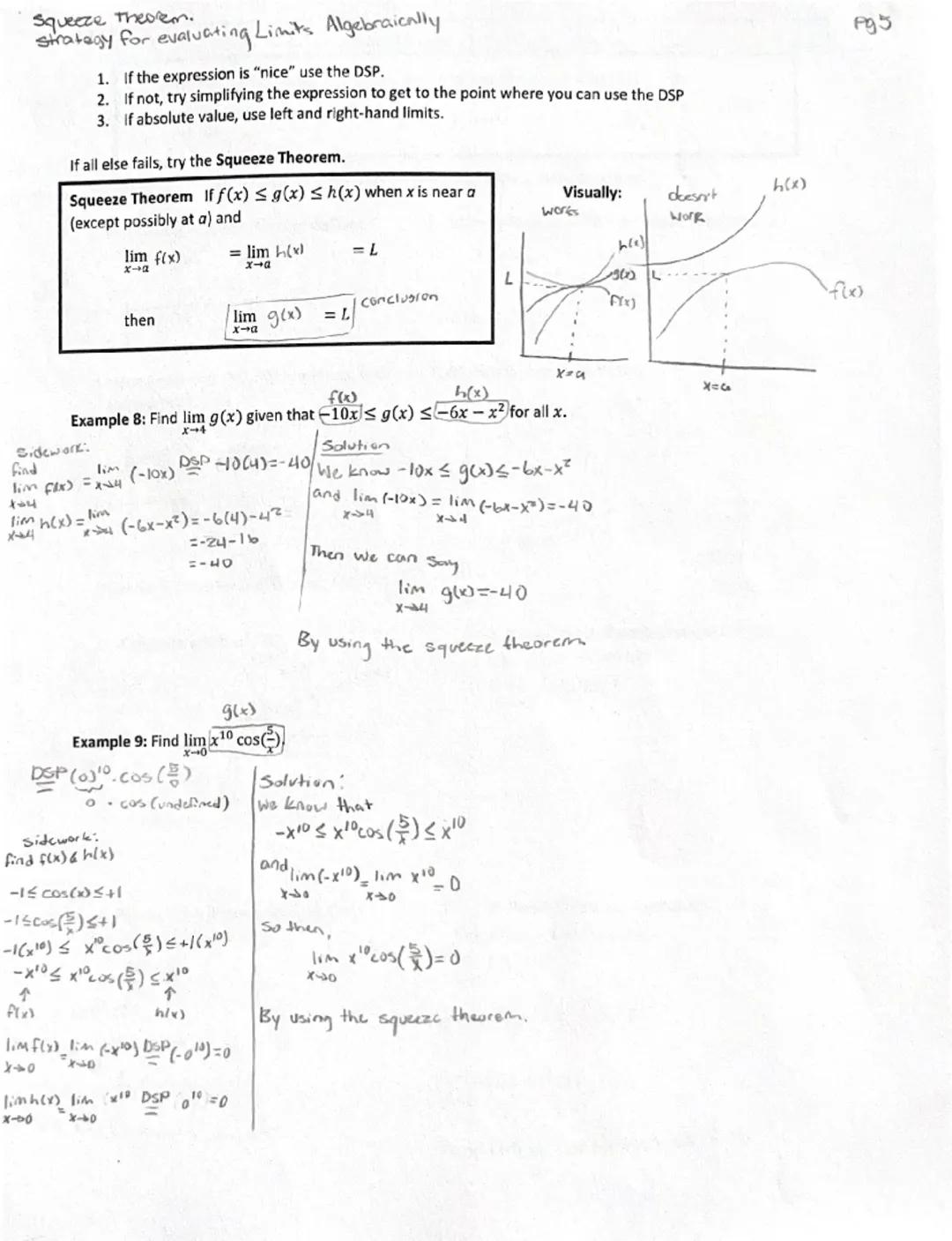Calculating Limits Using the Limit Laws (a.k.a. Finding Limits Algebraically)
Last lesson, we found limits graphically and numerically. This