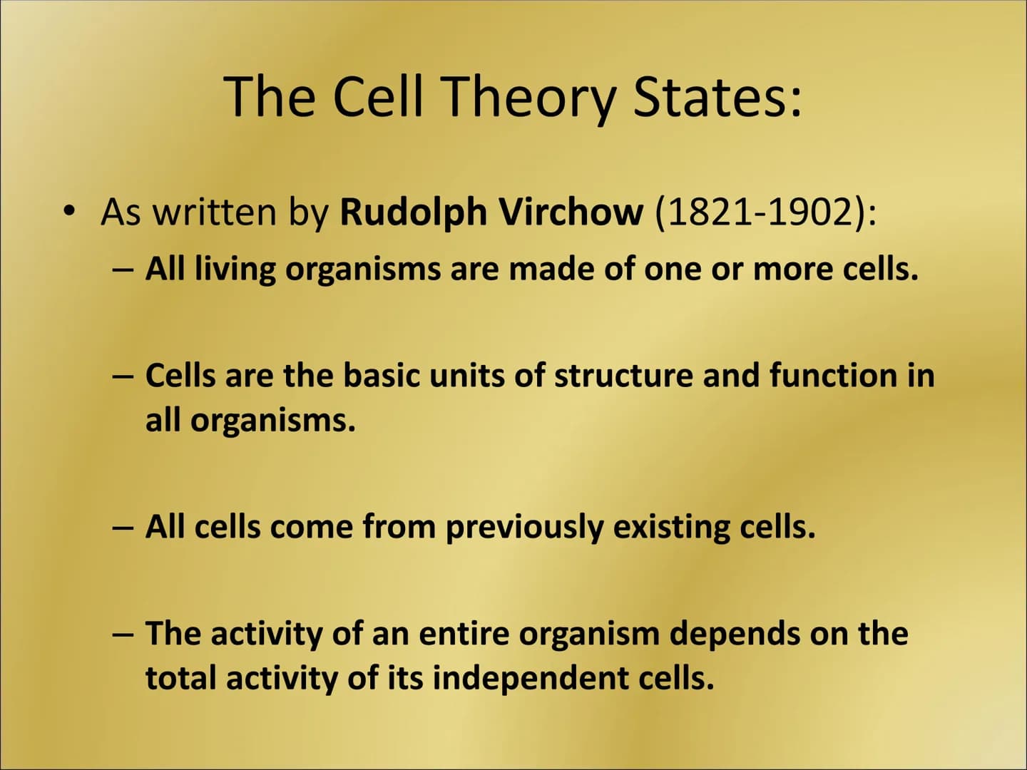 The Cell Theory Timeline of the discoveries, thoughts and technologies that led to the development of the Cell Theory
500 BCE
1800
300 BCE
1