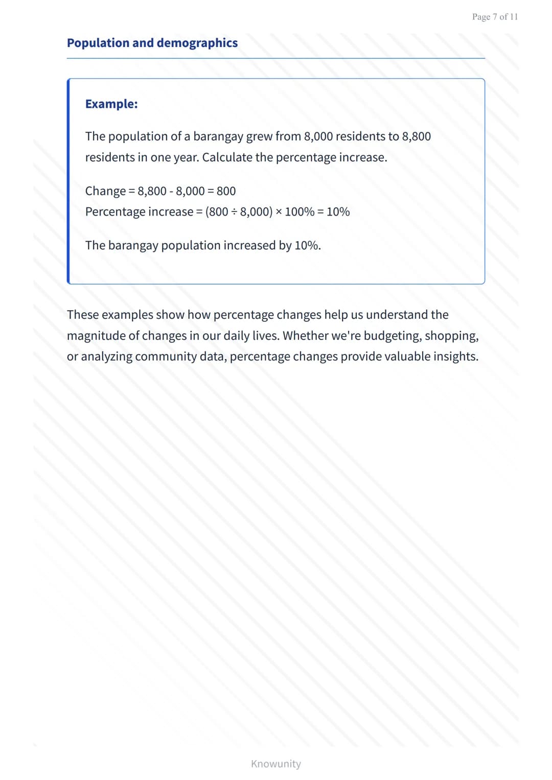 # Percentage increase and decrease in real-life scenarios

Learn to calculate and apply percentage changes in everyday situations

# What yo