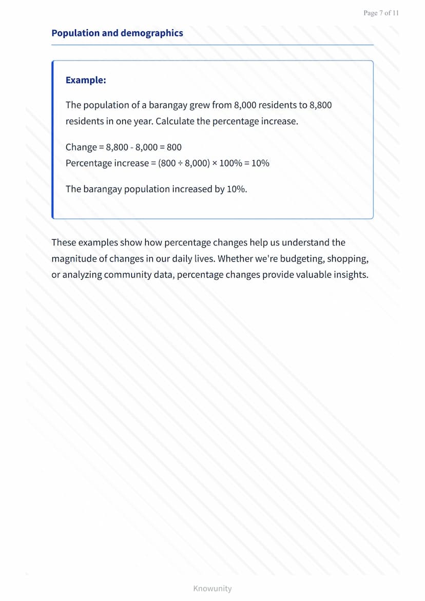 # Percentage increase and decrease in real-life scenarios

Learn to calculate and apply percentage changes in everyday situations

# What yo