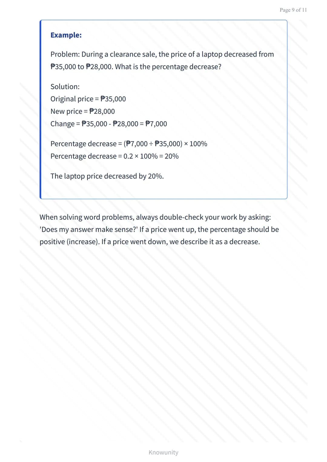 # Percentage increase and decrease in real-life scenarios

Learn to calculate and apply percentage changes in everyday situations

# What yo