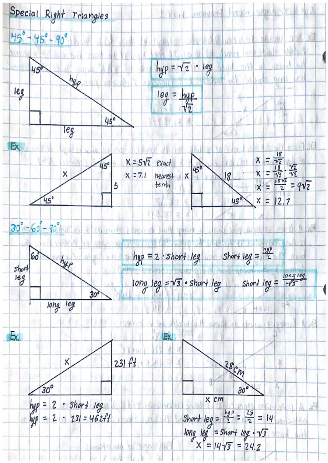 Fun Guide to Special Right Triangles: 45-45-90 and 30-60-90