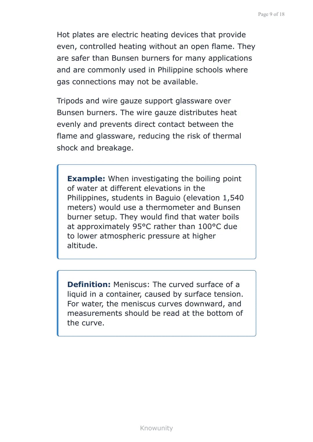 Laboratory safety and equipment for scientific
inquiry
Essential safety rules and equipment
use for Grade 7 science labs
What you will learn