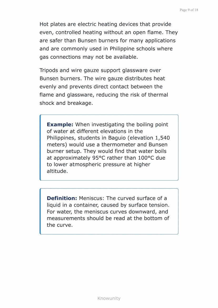 Laboratory safety and equipment for scientific
inquiry
Essential safety rules and equipment
use for Grade 7 science labs
What you will learn