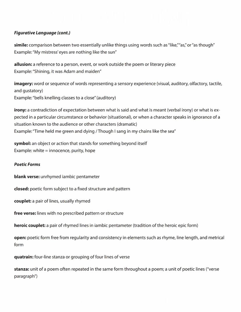 Basic Terms
connotation: the implied or suggested meaning connected with a word
denotation: the dictionary meaning of a word
literal meaning