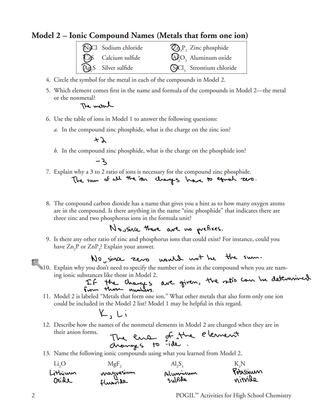 Why?
When working in chemistry, it is often convenient to write a chemical in symbols. For example we might
write down the substance table s